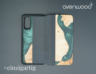 Samsung Galaxy S20 PORTO COLLECTION FLIPCASE 7041 Grün